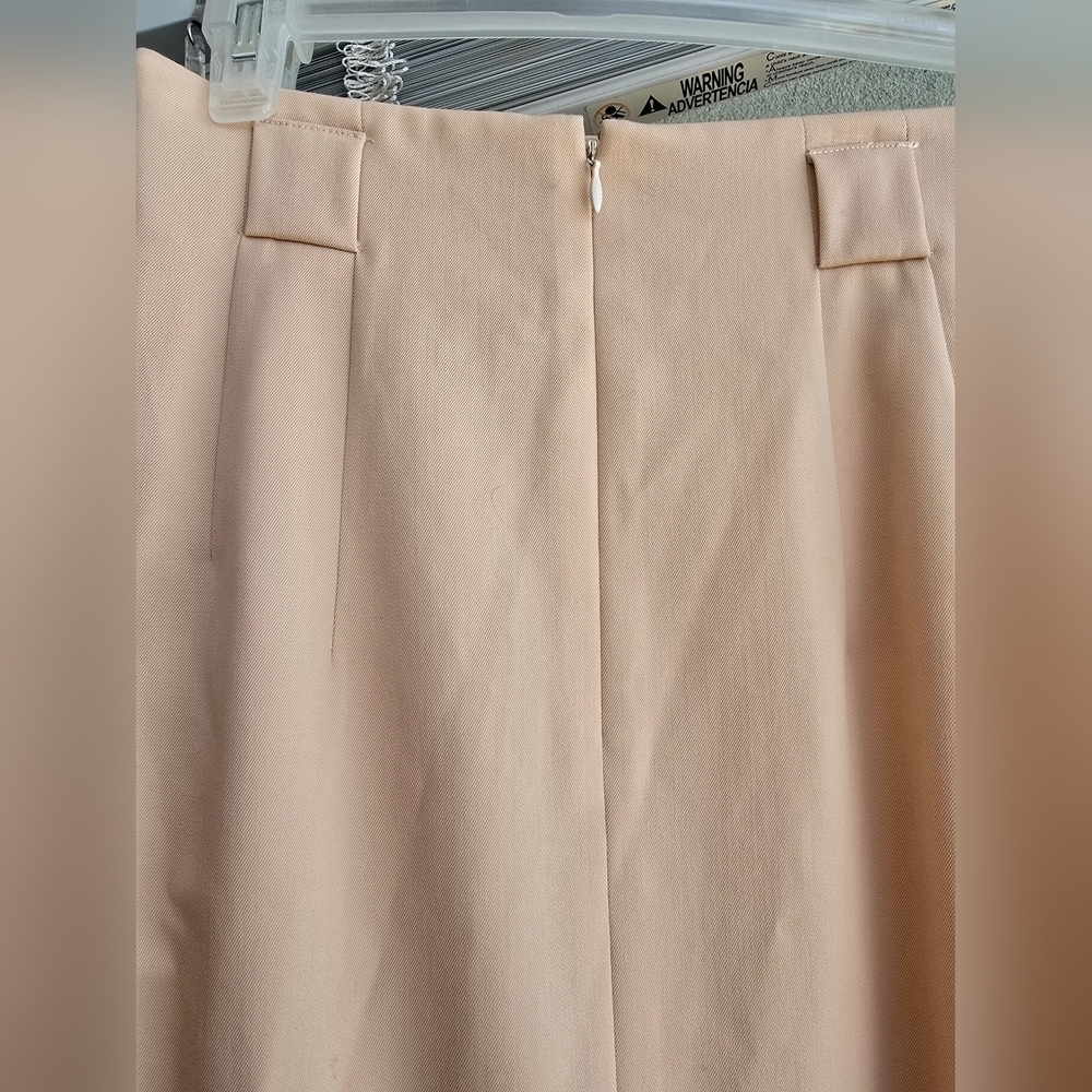 Ellen Tracy Tan Vintage Midi Pencil Skirt for Work - Picture 5 of 12